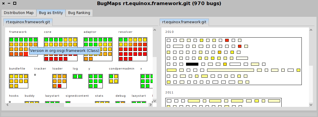 Bug as Entity browser